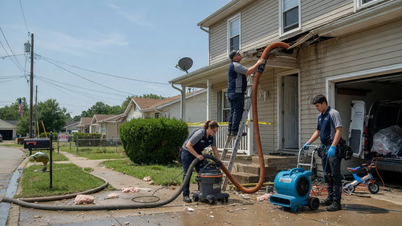 Water Damage Restoration in Darrow, LA near me